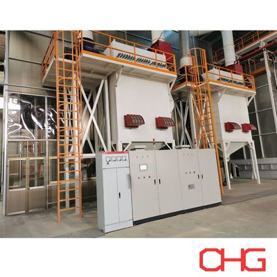 Good price Automatic Powder Coating Line Customized With Conveyor System For Aluminum Profile online