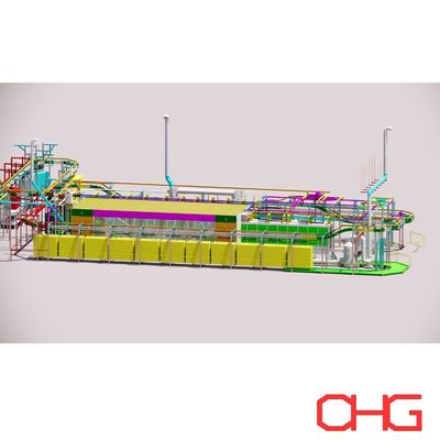Good price Automatic Electrophoresis/Electrophoretic Coating Pretreatment Line online