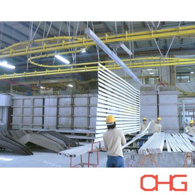Good price Professional Automatic Powder Coating Production Line for Aluminum Profiles online