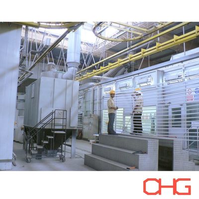 Good price PLC Control Automatic Powder Coating Production Line For Aluminum Profiles online