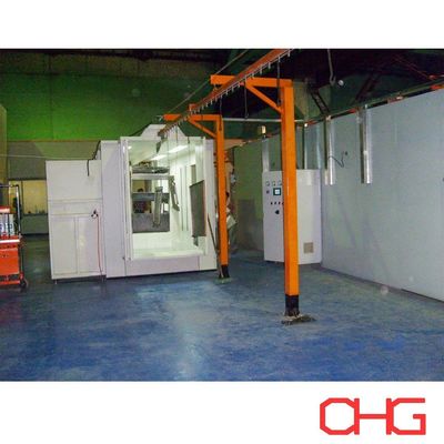 Good price Customized Manual Powder Coating Line with Carbon Steel Spray Booth online