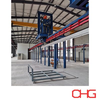 Good price Technical Data Customized Overhead Conveyor System for Structural Parts in Professional Powder Coating Line online