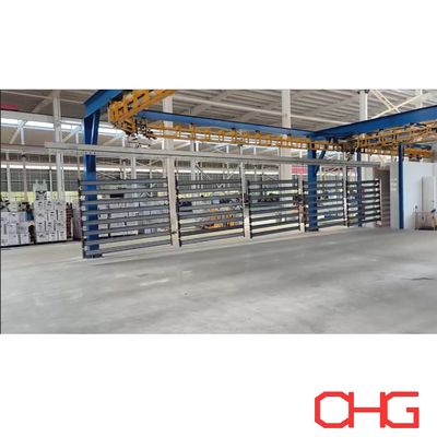 Good price Automatic Powder Coating Production Line For Metal Shelves In High Demand online