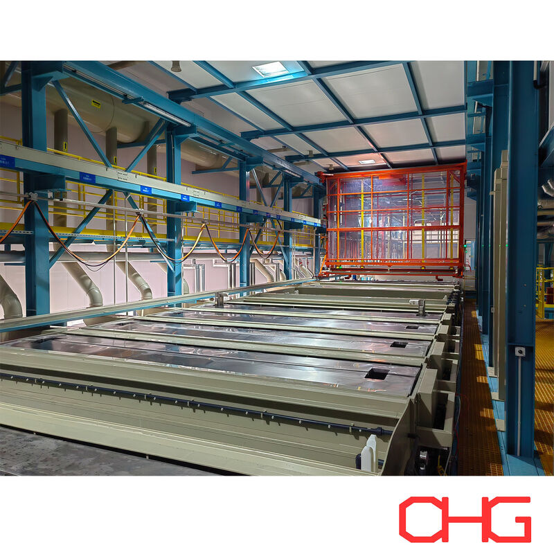 Automotive Aluminum Anodizing Line with Filtration & Cooling