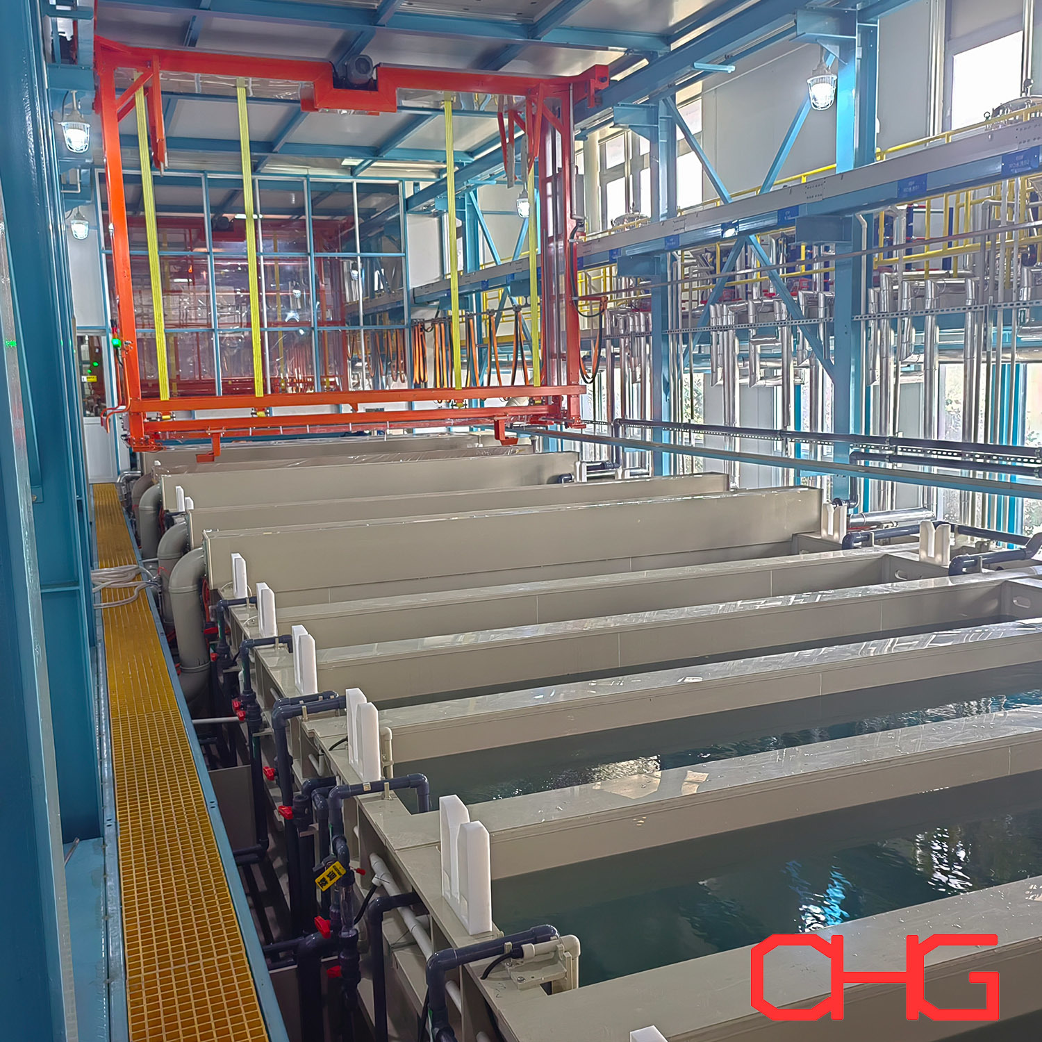 Automotive Aluminum Anodizing Line with Multi-Stage Treatment