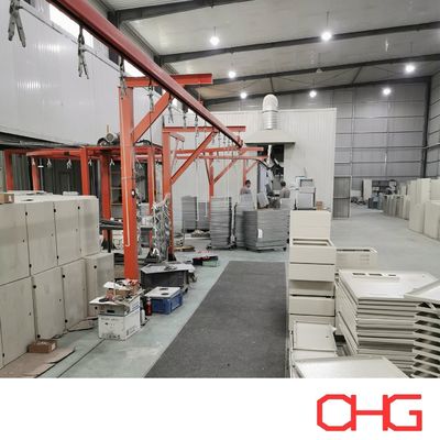 Good price Monorail Overhead Conveyor Equipment for Powder Coating Customized Sheet Metal Parts Customization Options online