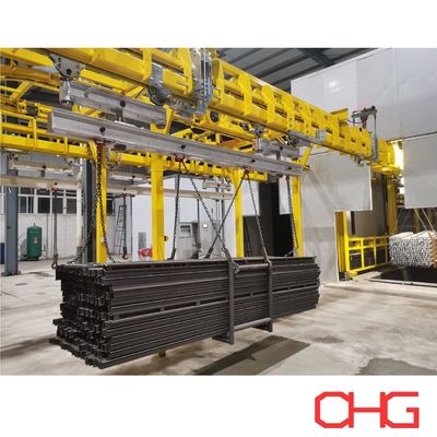 Good price Structural Parts Liquid Painting Production Line With Automatic Coating Machine online