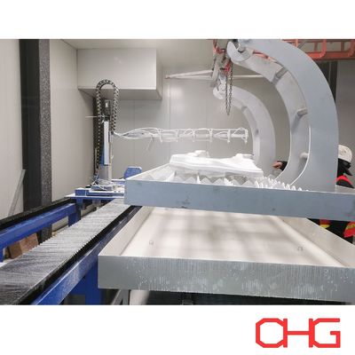 Good price PLC Control Liquid Spray Wet Painting Line With Conveyor System Equipment For Forging online