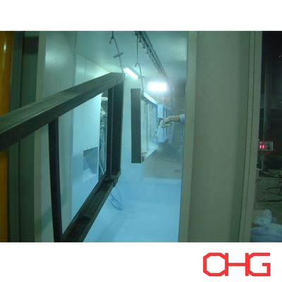 Quality Manual Powder Coating Line Designed for Complex Hospital Bed Structures Including Steel Tubes Welded Joints and Brackets factory