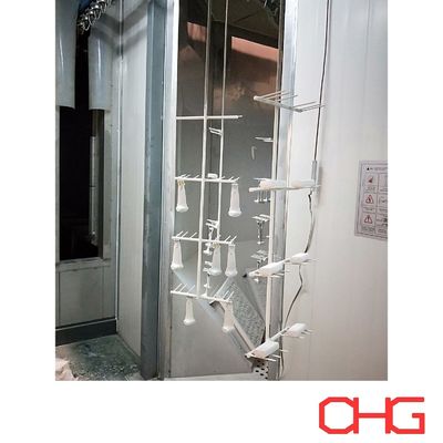 Good price Industrial Applications Professional Automatic Glass Lubricant Spraying Painting Line with Conveyor System Customization online