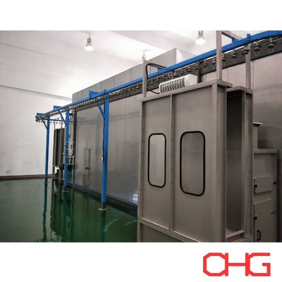 Customized Automatic Glass Lubricant Spraying Painting Line with Conveyor System