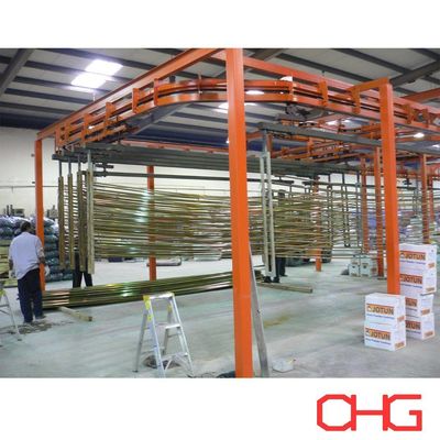 Good price Automatic Powder Coating Production Line with Electrostatic Spray Guns Customizable Technical Data online