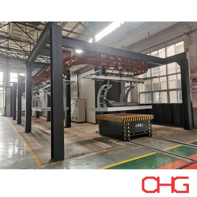 Customized Liquid Spray Painting Equipment Line with Conveyor System for Heavy Machinery
