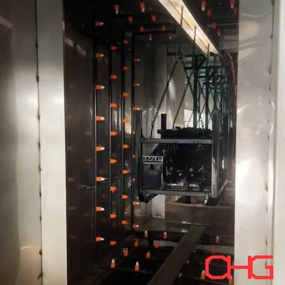 Customized Pretreatment Spray System for Coating Machine in Powder Coating Production Line