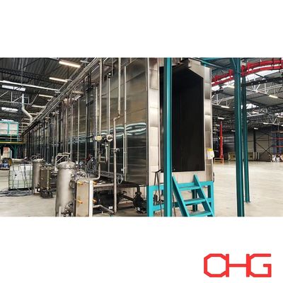 Good price Industrial Powder Coating Line Spray Cleaner Enhanced Adhesion and Protection online