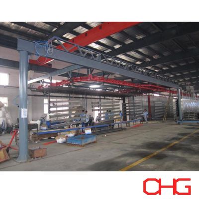 Powder Coating Line with Powder Recovery System Fast Color Change