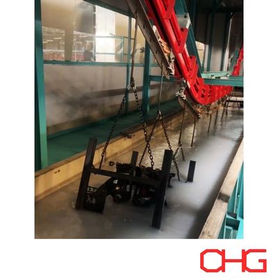 Industrial Dipping Pretreatment Line Offering Surface Preparation Through Complete Immersion in Cleaning and Chemical Tanks