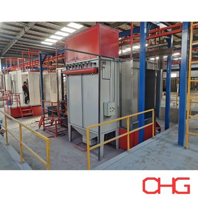 Customized Powder Coating Line for Aluminium Profile in with After-sales Service and Guide Equipment Installation