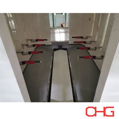 Good price Carbon Steel Sheet Powder Coating Line with Robot Polish and Guide Equipment Installation online