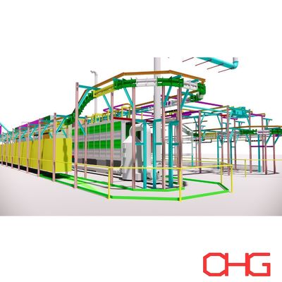 Good price Pretreatment Line for Electrophoresis/Electrophoretic KTL/EPD Coating Categories Coating Production Line online