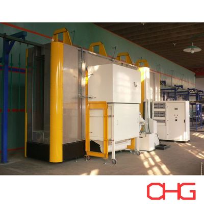 Good price Automatic Stainless Steel Powder Coating Booth With Customized Techcnical Data online