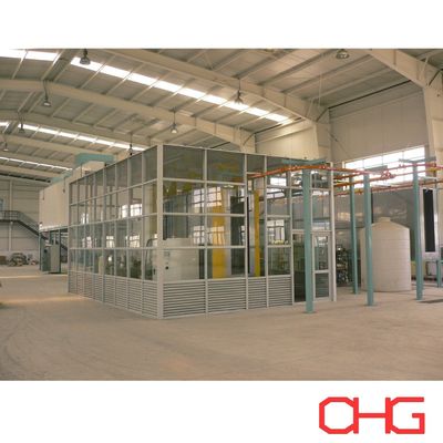 Good price Automatic Coating Booth for Stainless Steel PVC PP Powder Coating Equipment online
