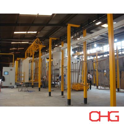 Good price PLC Controlled Hardware Powder Coating Line Equipment With Conveyor System And Spray Booth online