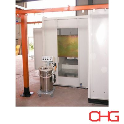 quality Manual Powder Coating Booth Featuring Electrostatic Spray System for Coating of Customized Metal Parts and Components factory