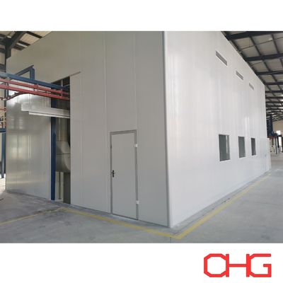 Good price Industrial Powder Coating Booth Stainless Steel PP Carbon Steel Powder Paint Booth online
