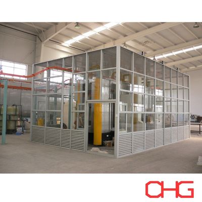 Good price Stainless Steel PVC Carbon Steel Powder Coating Booth Automatic Spray Paint Booth online