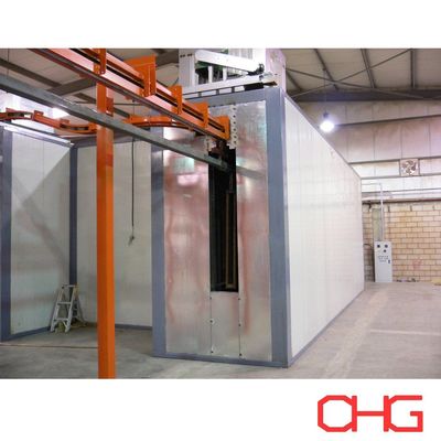 Good price Customizable Overhead Conveyor System Automatic Electrostatic Powder Coating Line for Car Components online