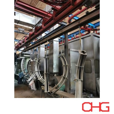 Good price Hardware Spraying Equipment and PLC Control Unit Automatic Powder Coating System for Conveyor Track online