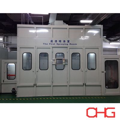 Good price Wet Paint Booth System with Advanced Water Curtain Filtration Technology online
