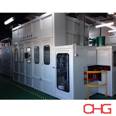 Customized Wet Painting Booth with Automatic Spray Painting Coating Machine and Customizable Coating Solution