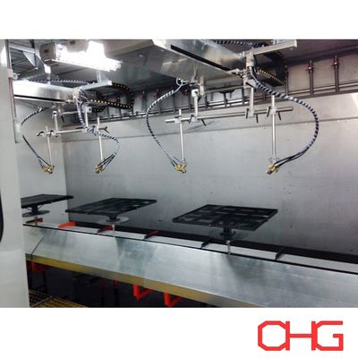 Good price Customized PLC Control Wet Paint Booth With Water Curtains Eco Friendly online