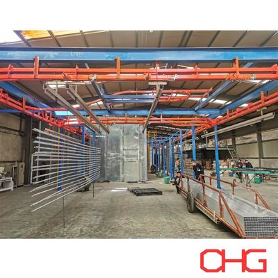 Good price Technical Data Customized Professional Powder Coating Production Line for Aluminum Profiles online