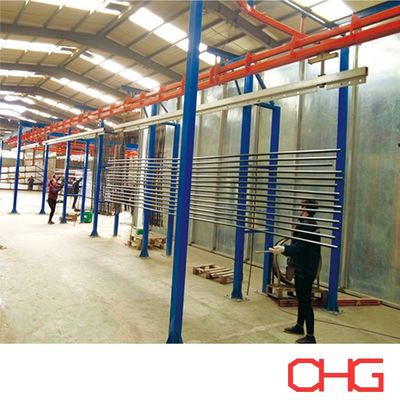 Good price Aluminum Substrate Automatic Powder Coating Line For Aluminum Profiles online