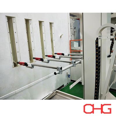 Automatic Powder Coating Line for Sheet Metal Cabinets Featuring Durable Spray Booth and Auxiliary Assembly Processes