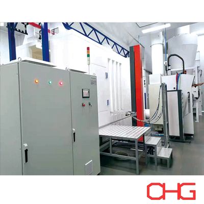Good price Customizable Automatic Electrostatic Powder Coating Line with Overhead Conveyor System and PLC Control Customization online