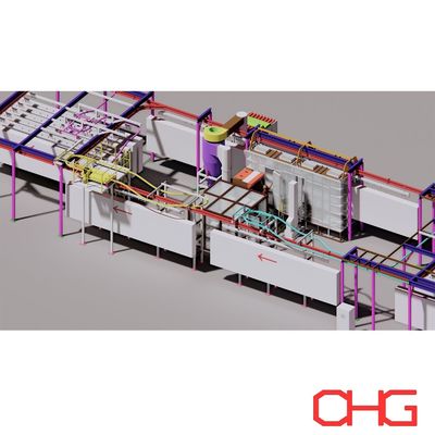 Good price Customized Electrostatic Automatic Powder Coating Line Made in with Coating Equipments online