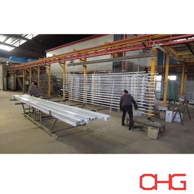 Good price Powder Coating Production Line for Various Sizes Aluminium Profile Coating online