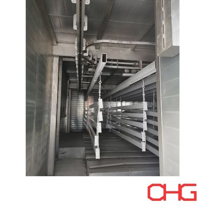 Good price Guide Equipment Installation and After Sales Service for Customized Conveyor System Powder Coating Line on Aluminum Substrate online