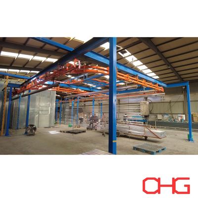 Good price PLC Controlled Powder Coating Line for Customized Aluminum Profiles with Advanced Technology and Custom Design Options online