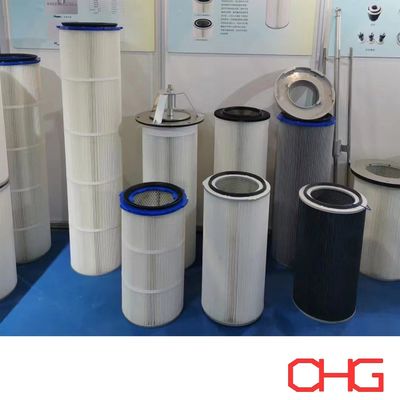 Good price Customized Polyester Powder Coating Filters Medium Spun Bonded Filter Cartridge online