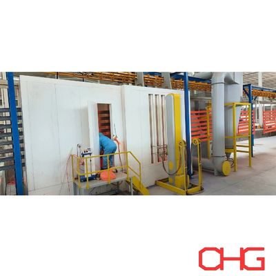 Power Free Conveyor System for Metal Shelves Advanced Powder Coating Line