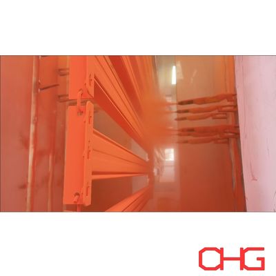 Customized Automatic Powder Coating Line for Metal Shelves with Stable Transportation and Complete Coverage System