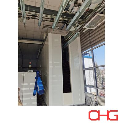 quality Custom Powder Coating Line for MDF and Metal Boards with Automated Spraying Technology and Stable Overhead Conveyor System factory