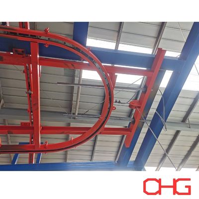 Good price Power And Free Metal Powder Coating Line Overhead Operation Customized online