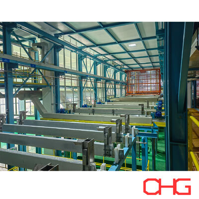 E Coating Line with Fully Automated Continuous Process for Anodizing and Electrophoretic Coating of Aluminum Components