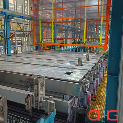 E Coating Line Continuous Multi Tank Anodizing Production Line with Intelligent Transfer System for Stable and Operation